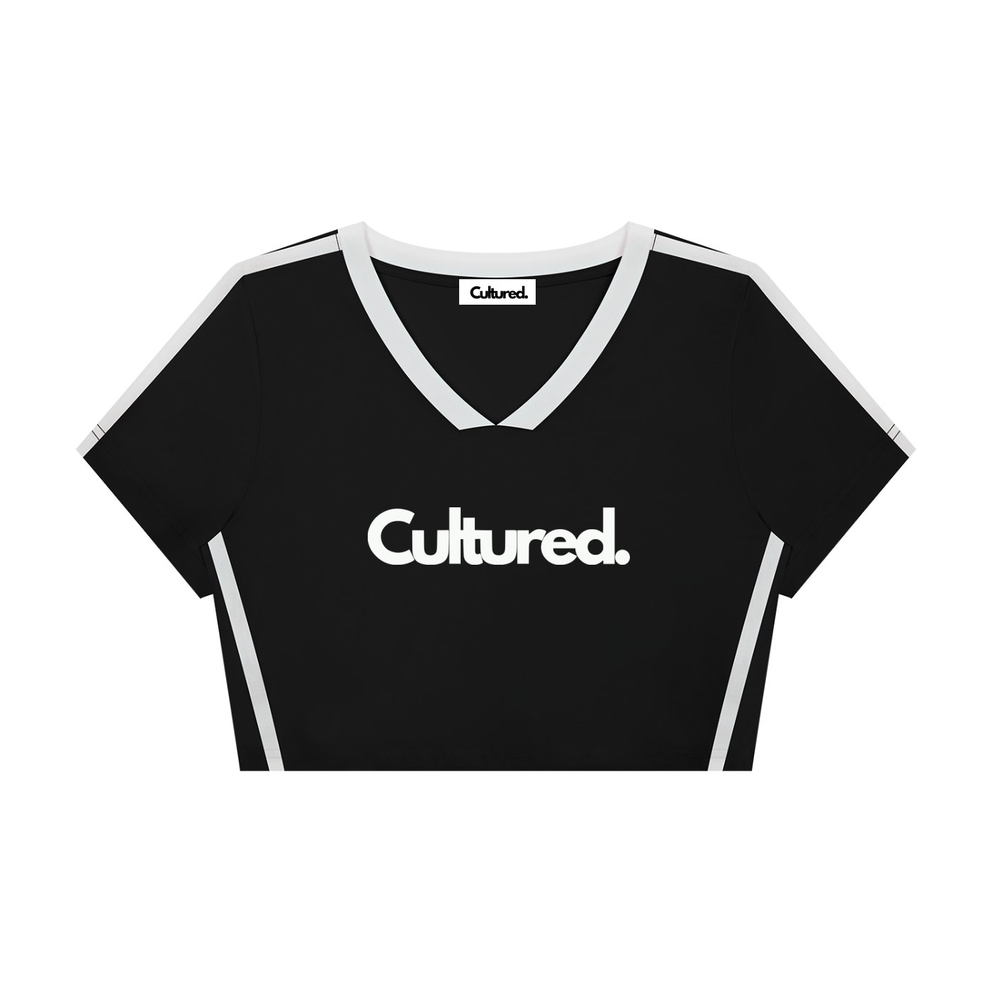 Cultured. Slim Fit Color Block T-Shirt