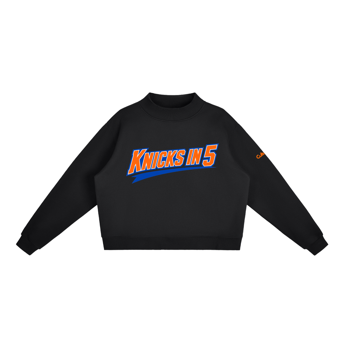 Cultured. Women's Knicks in 5 Championship Essential Fleece Crew Sweatshirt