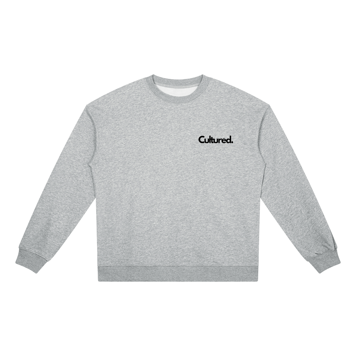 Cultured. Essential Crewneck Heavyweight Sweatshirt (Light Colors)