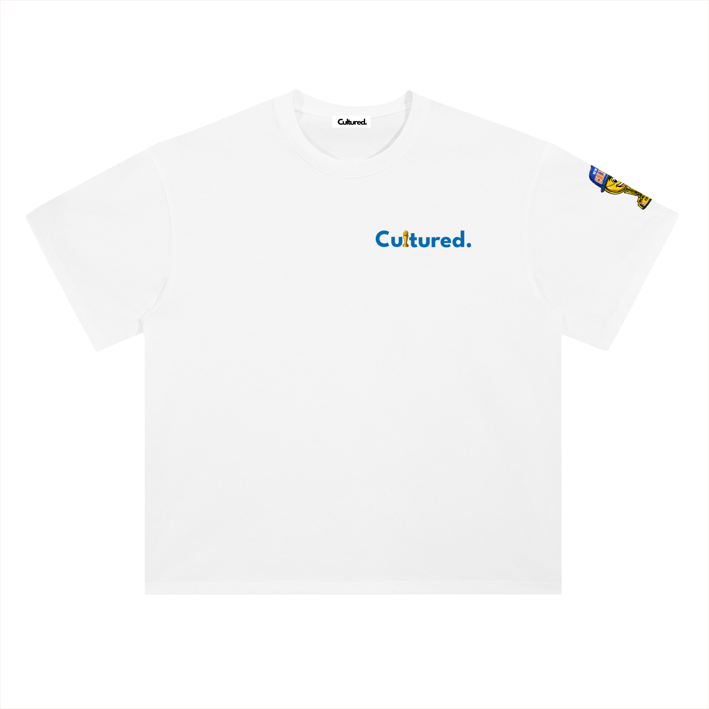 Cultured. Knicks Championship Heavyweight  T-Shirt (Blue)