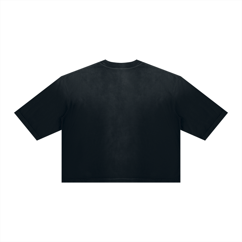 Cultured. Unisex Vintage Wash Sunfade Boxy T-Shirt