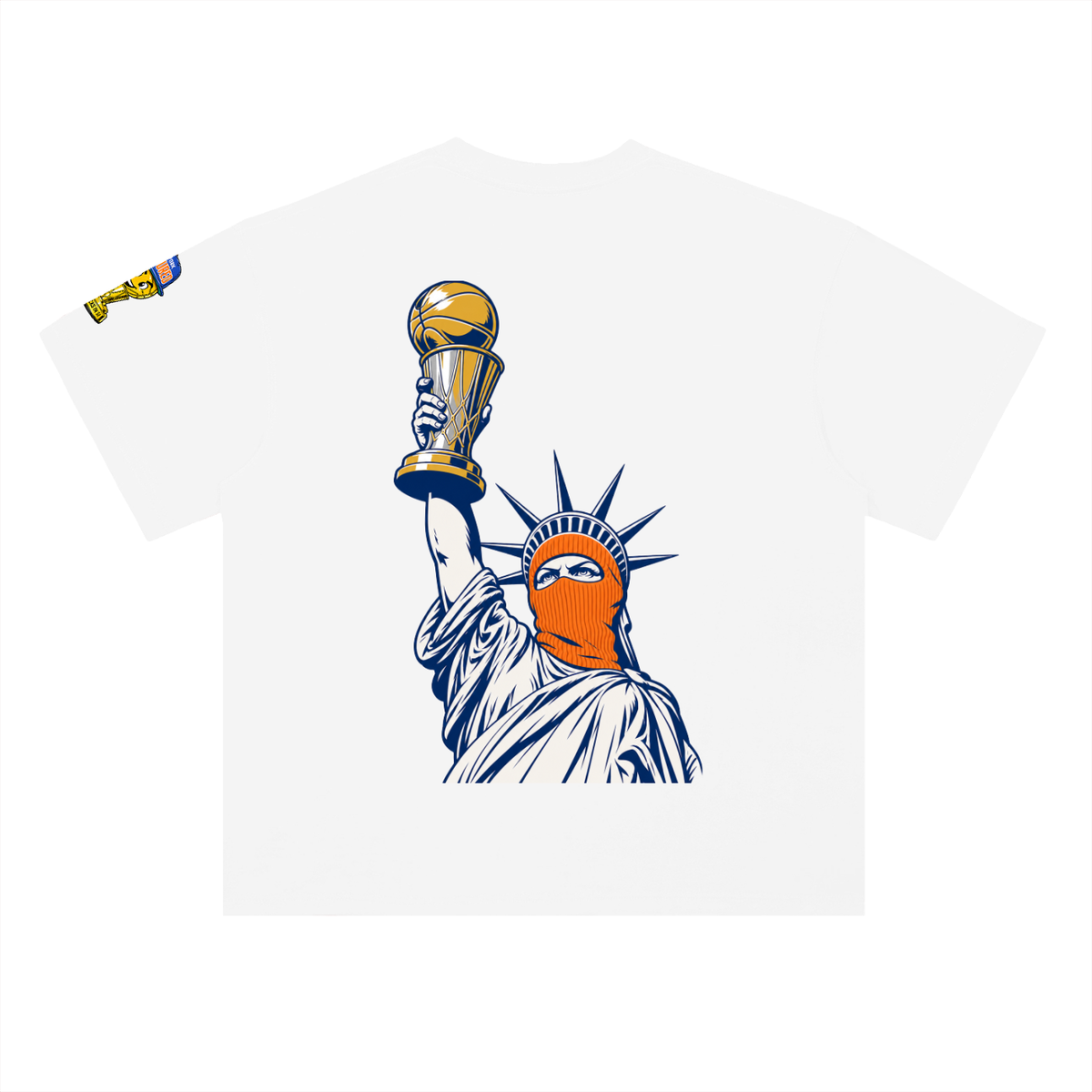Cultured. Knicks Championship Heavyweight T-Shirt (Orange)