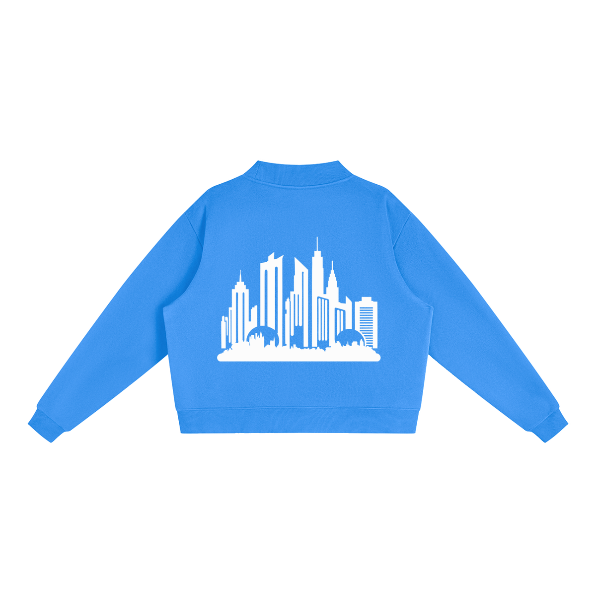Cultured. Women’s Fleece Mock-Neck Crew Sweatshirt