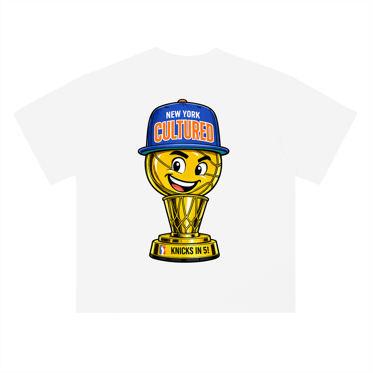 Cultured. Knicks Trophy Heavyweight T-Shirt