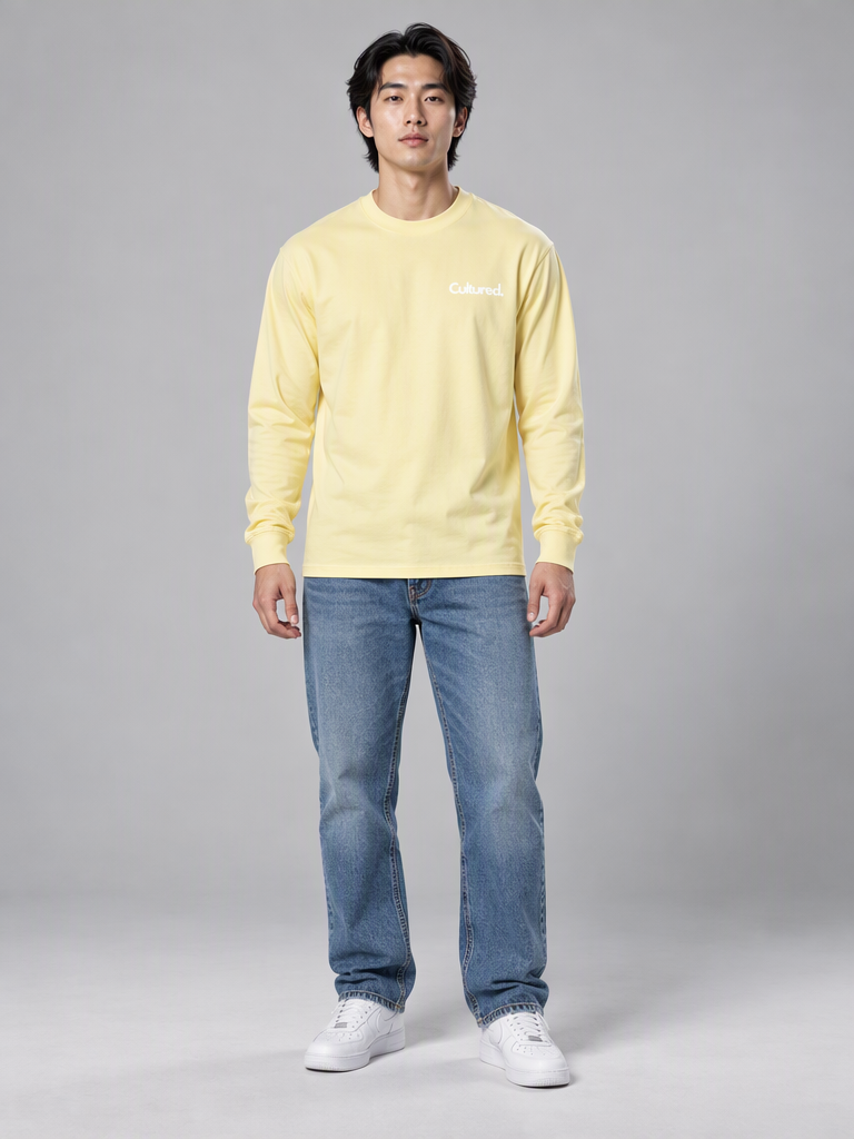 Essential Crewneck Long-Sleeve T-Shirt (Variant Colors)