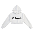 Cultured. Essential Women’s Crop Top Hoodie