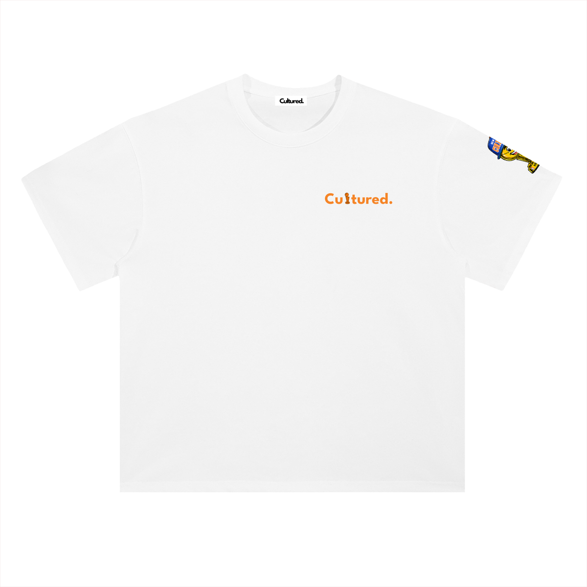 Cultured. Knicks Championship Heavyweight T-Shirt (Orange)