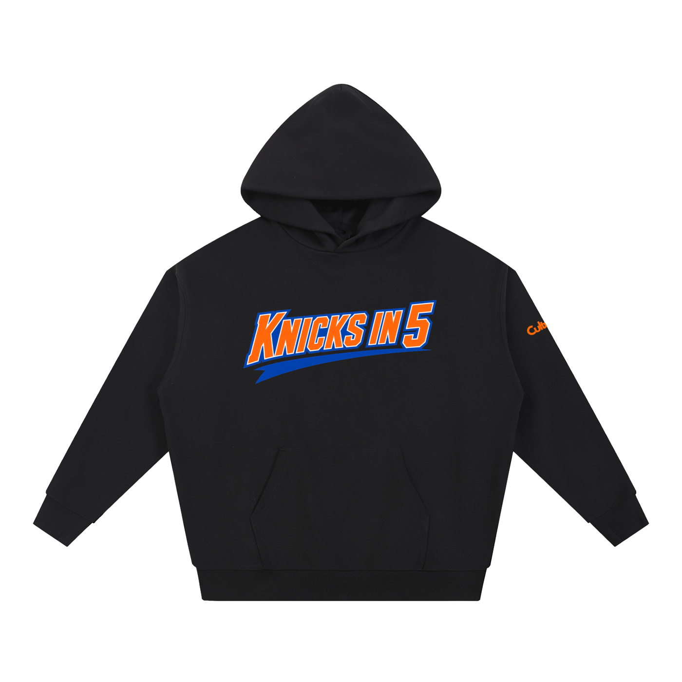 Cultured. Knicks in 5 Championship Essential Heavyweight Hoodie
