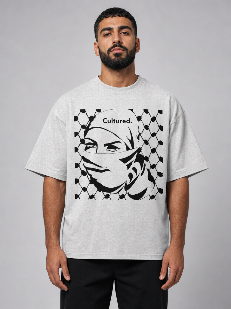 Cultured. From the river to the sea Heavyweight T-Shirt (Unisex)