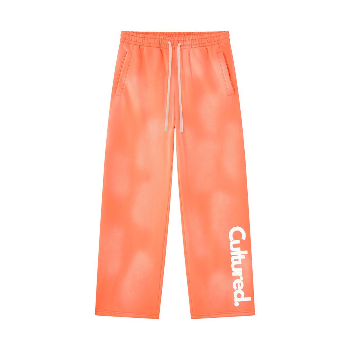 Cultured. Unisex Sun Fade Wide Leg Fleece Sweatpants