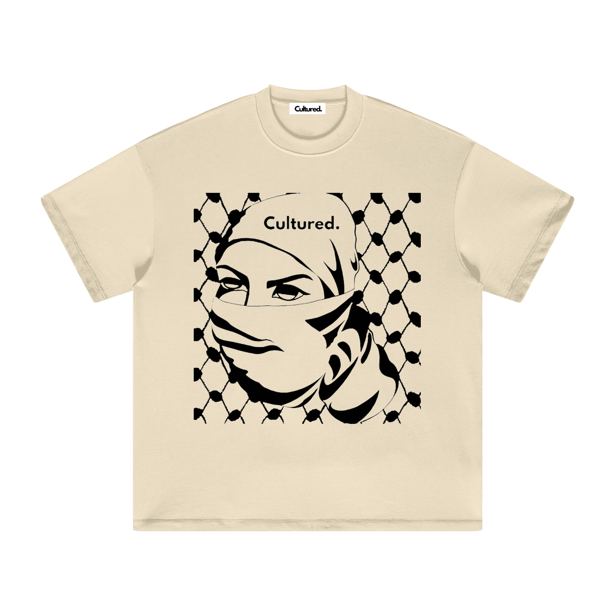 Cultured. From the river to the sea Heavyweight T-Shirt (Unisex)