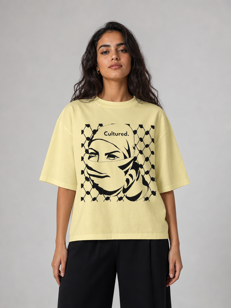 Cultured. From the river to the sea Heavyweight T-Shirt (Unisex)
