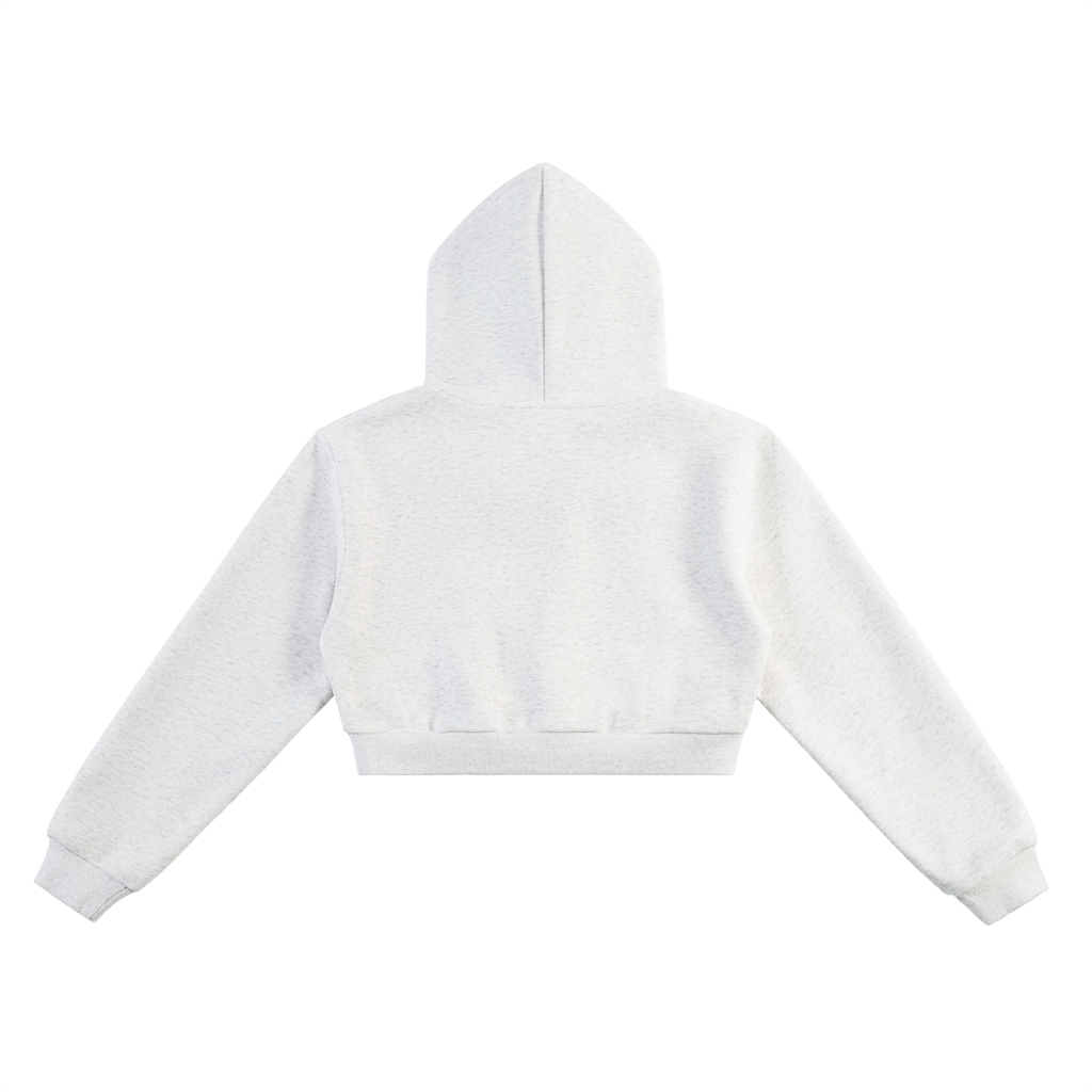 Cultured. Essential Women’s Crop Top Hoodie