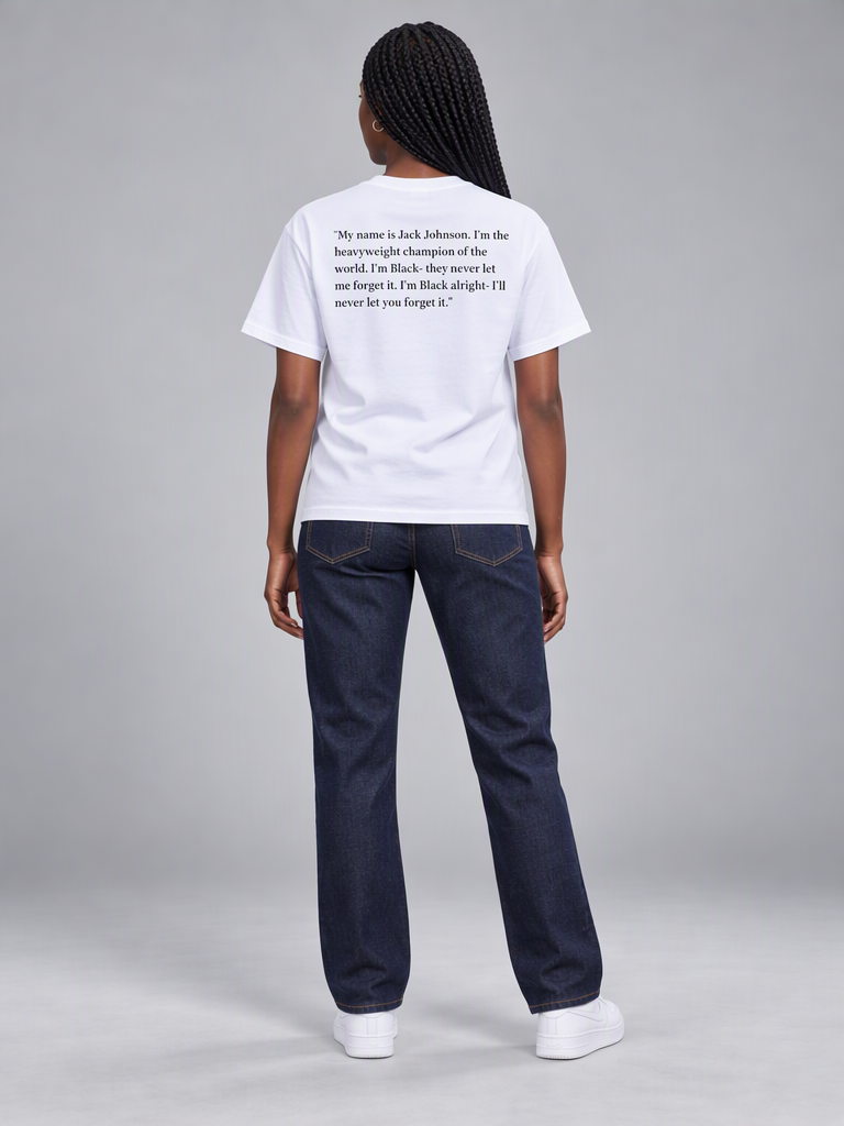 Cultured. Jack Johnson Heavyweight Boxing T-Shirt