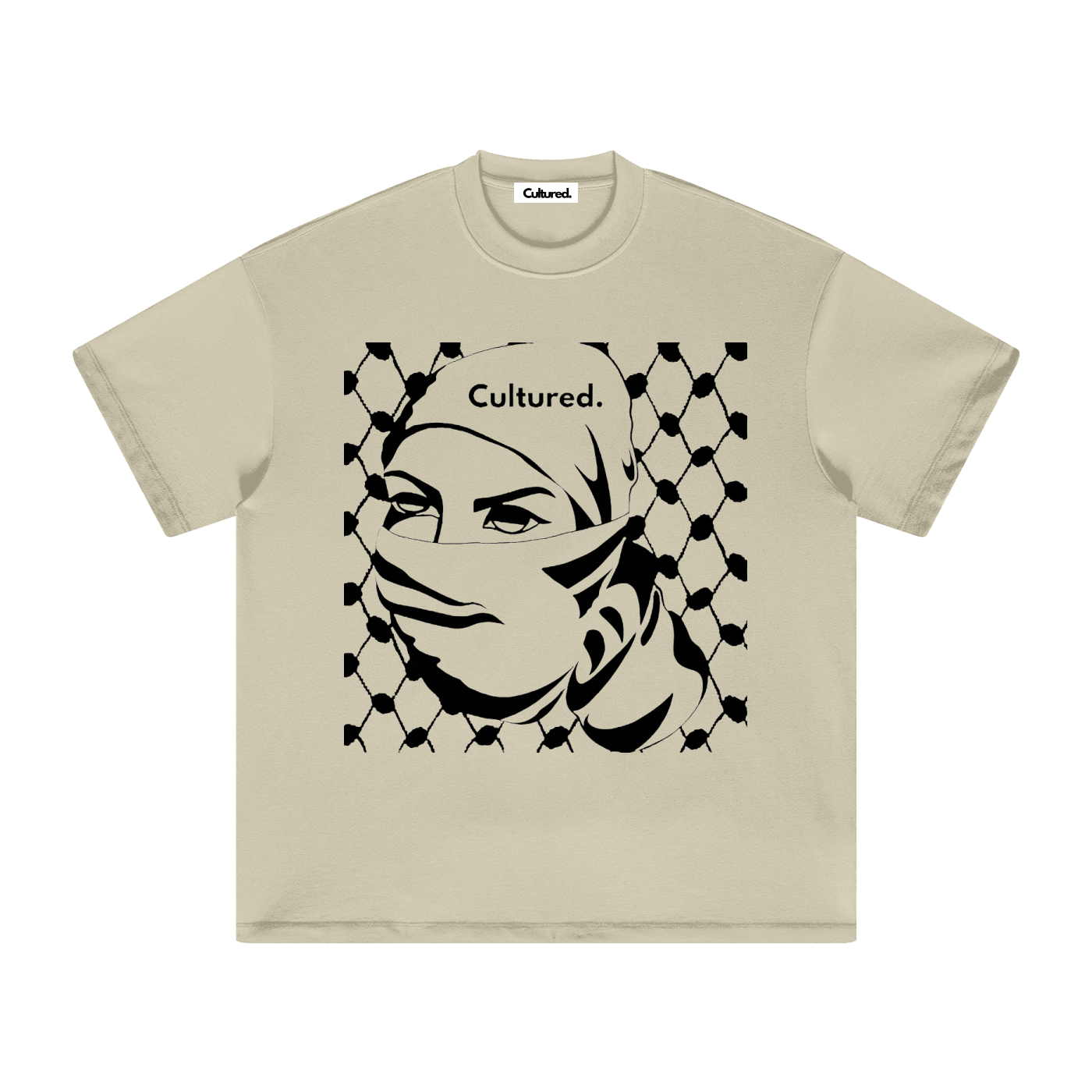 Cultured. From the river to the sea Heavyweight T-Shirt (Unisex)