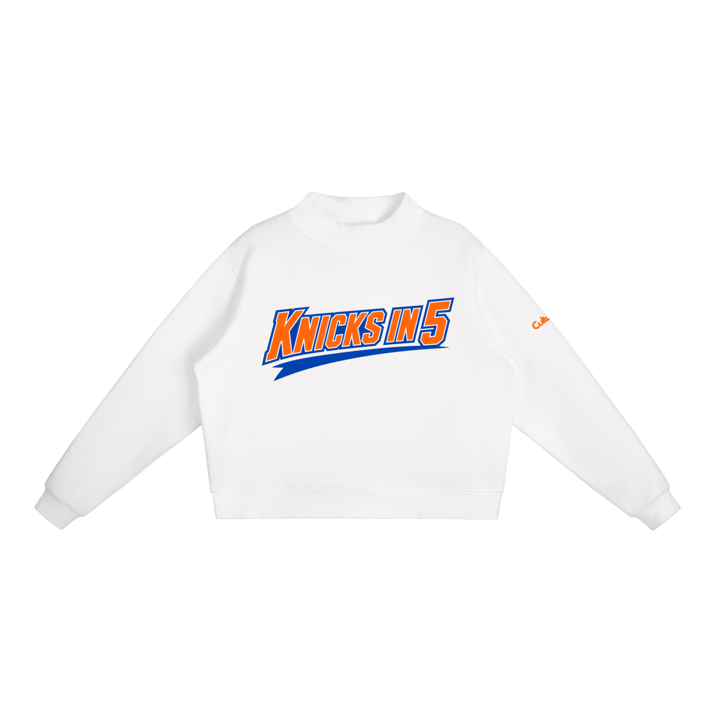 Cultured. Women's Knicks in 5 Championship Essential Fleece Crew Sweatshirt