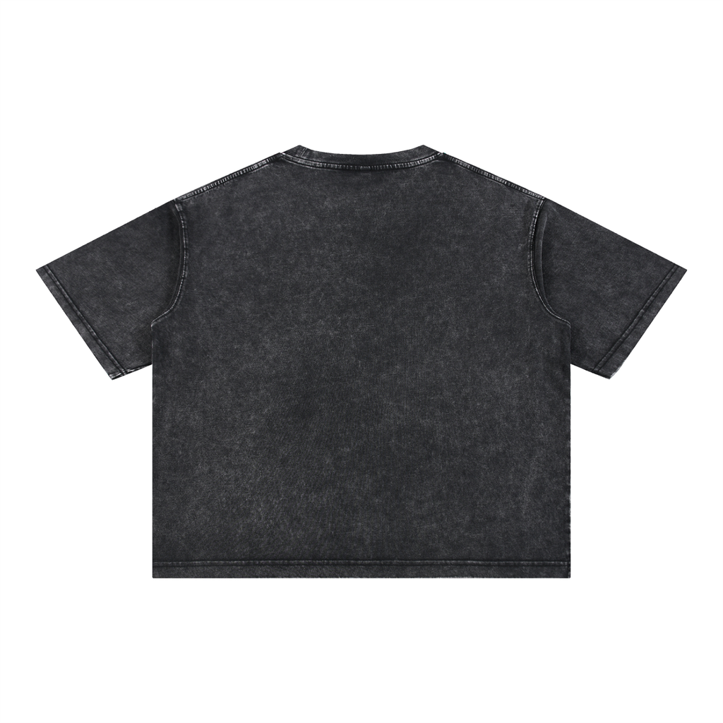 Cultured. Mineral Wash Boxy T-Shirt — Jack-O’-Lantern Edition