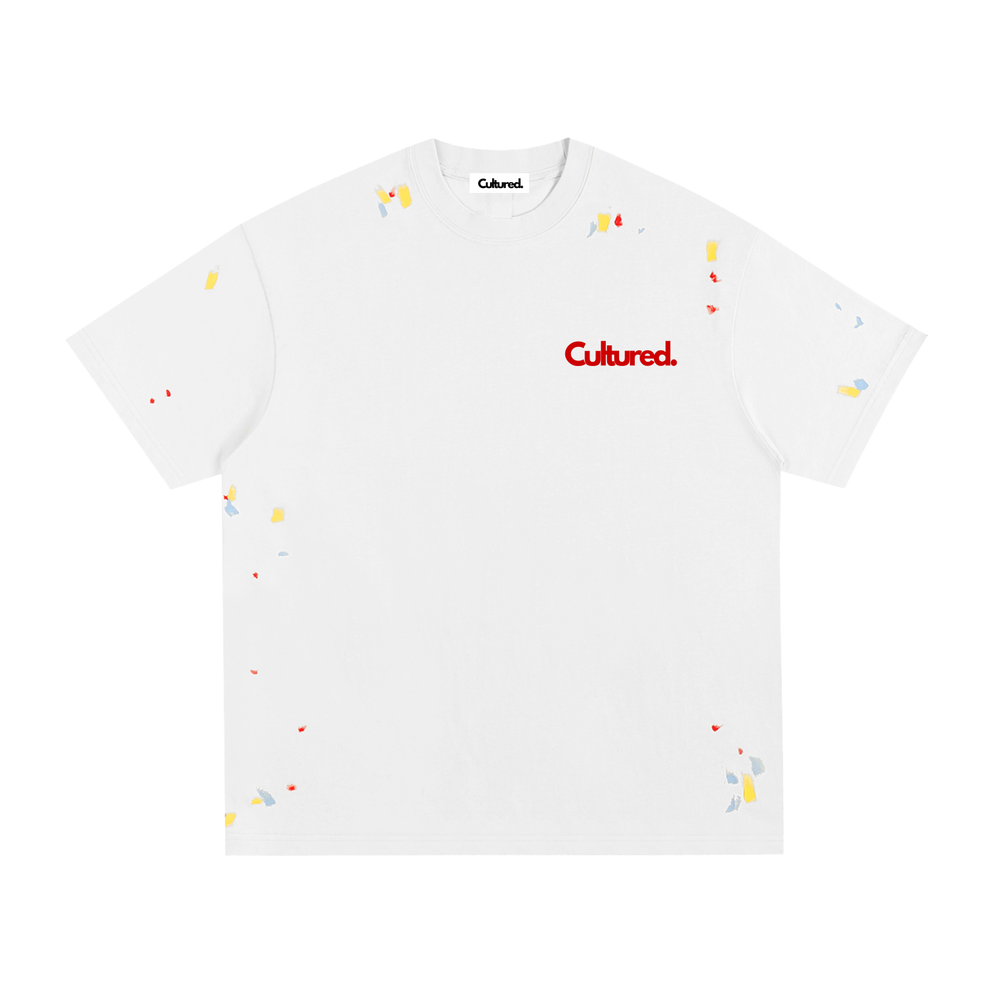 Cultured. Paint Splatter T-Shirt
