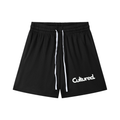 Cultured. Drawstring Mesh Shorts