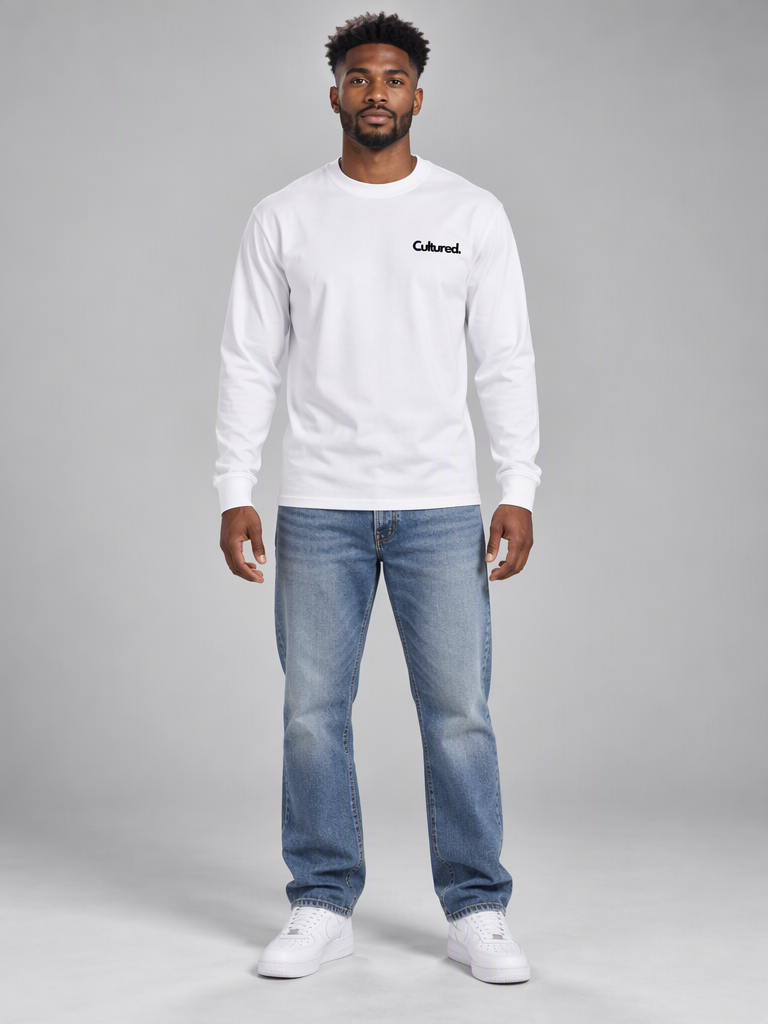 Cultured. Essential Long Sleeve T-Shirt