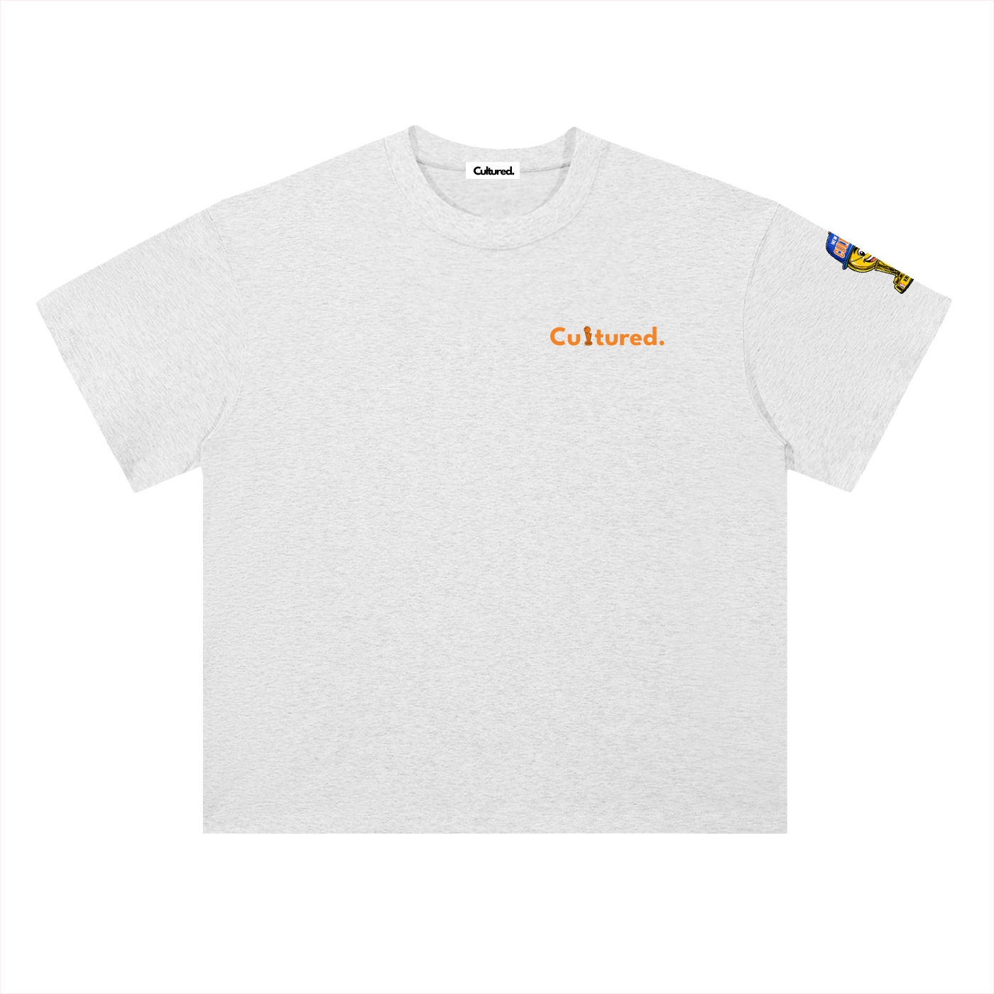 Cultured. Knicks Championship Heavyweight T-Shirt (Orange)