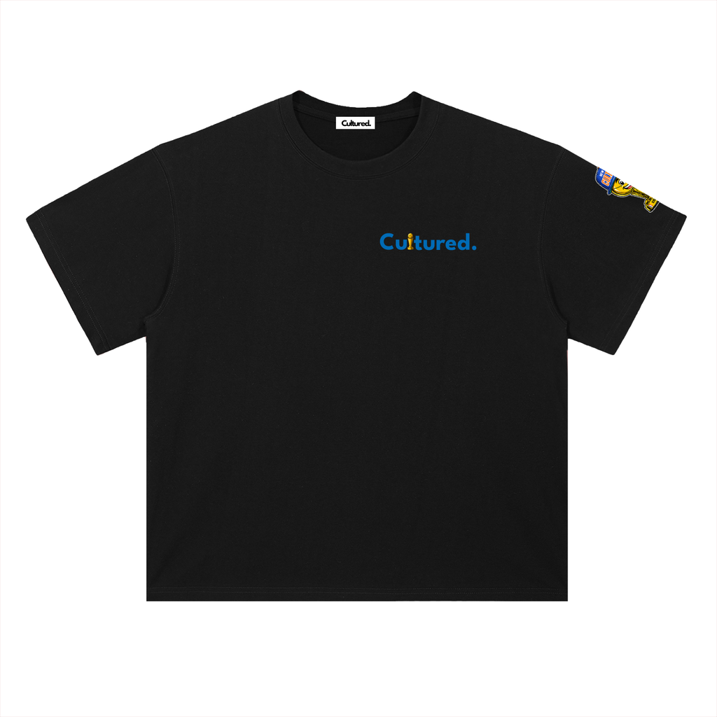 Cultured. Knicks Championship Heavyweight  T-Shirt (Blue)