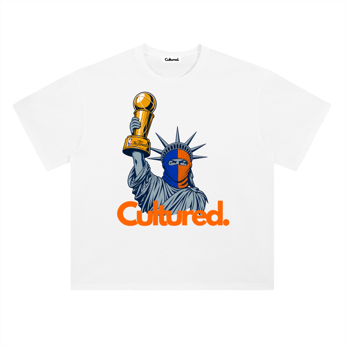 Cultured. Statue of Liberty Championship T-Shirt