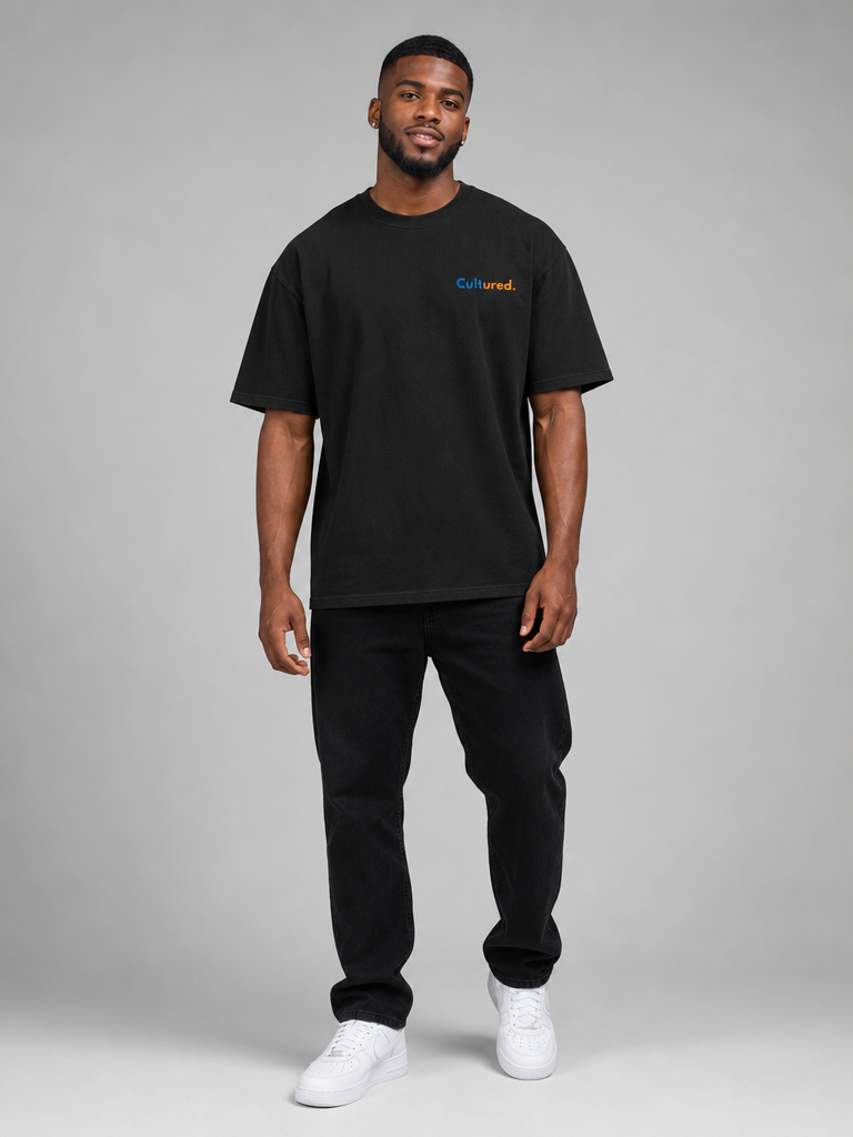 Cultured. Knicks Colored Heavyweight Drop Shoulder Cotton T-Shirt