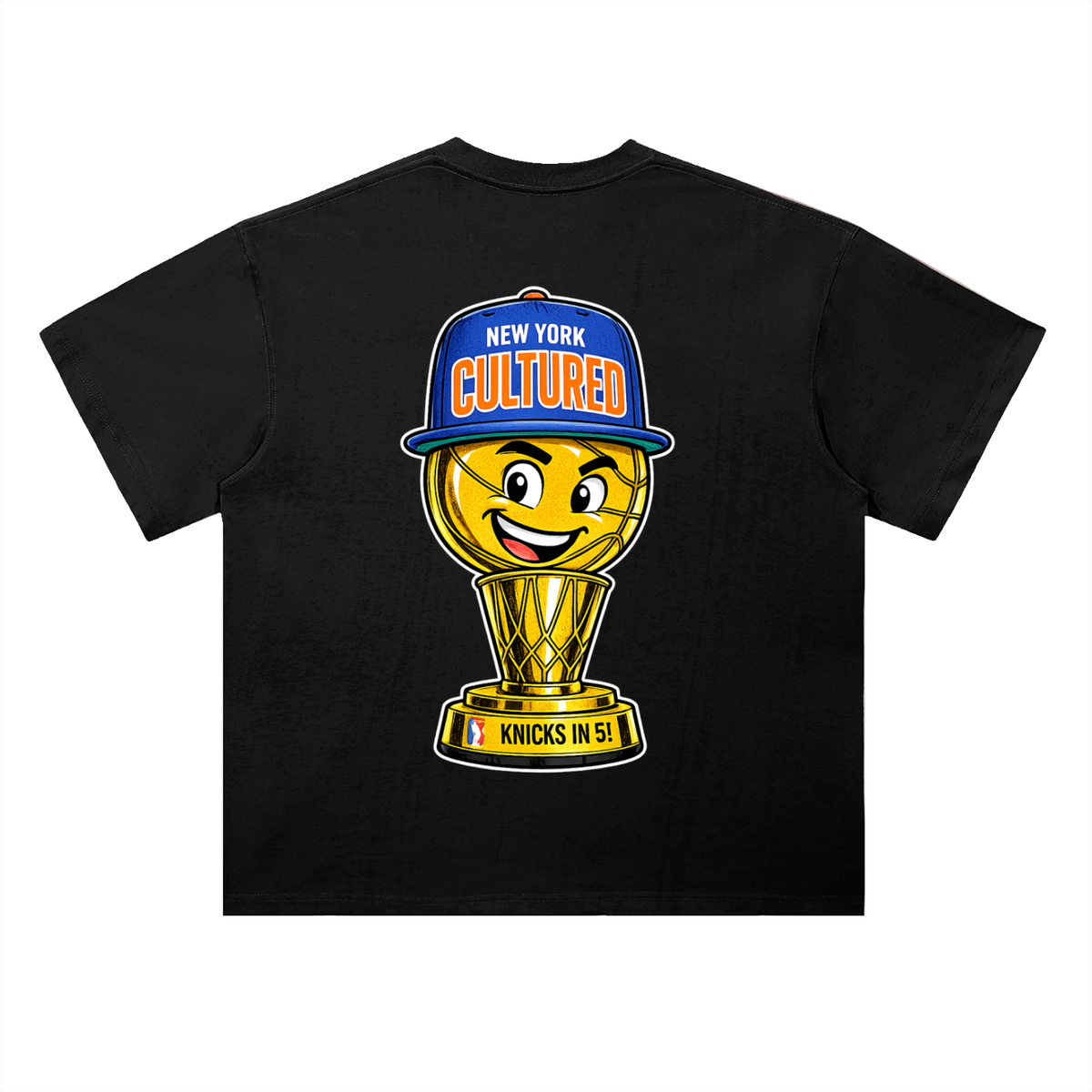 Cultured. Knicks Trophy Heavyweight T-Shirt