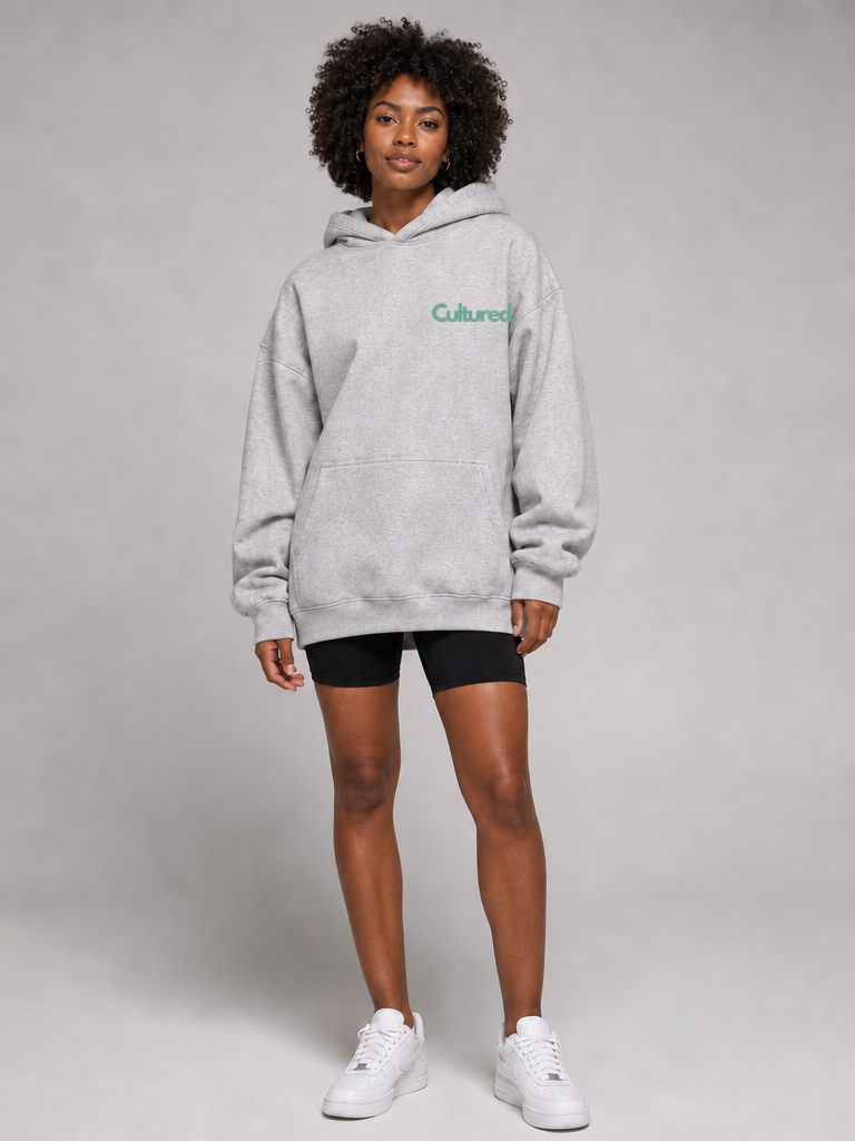 Cultured. NY Big Apple Classic Hoodie — Statue of Liberty Green