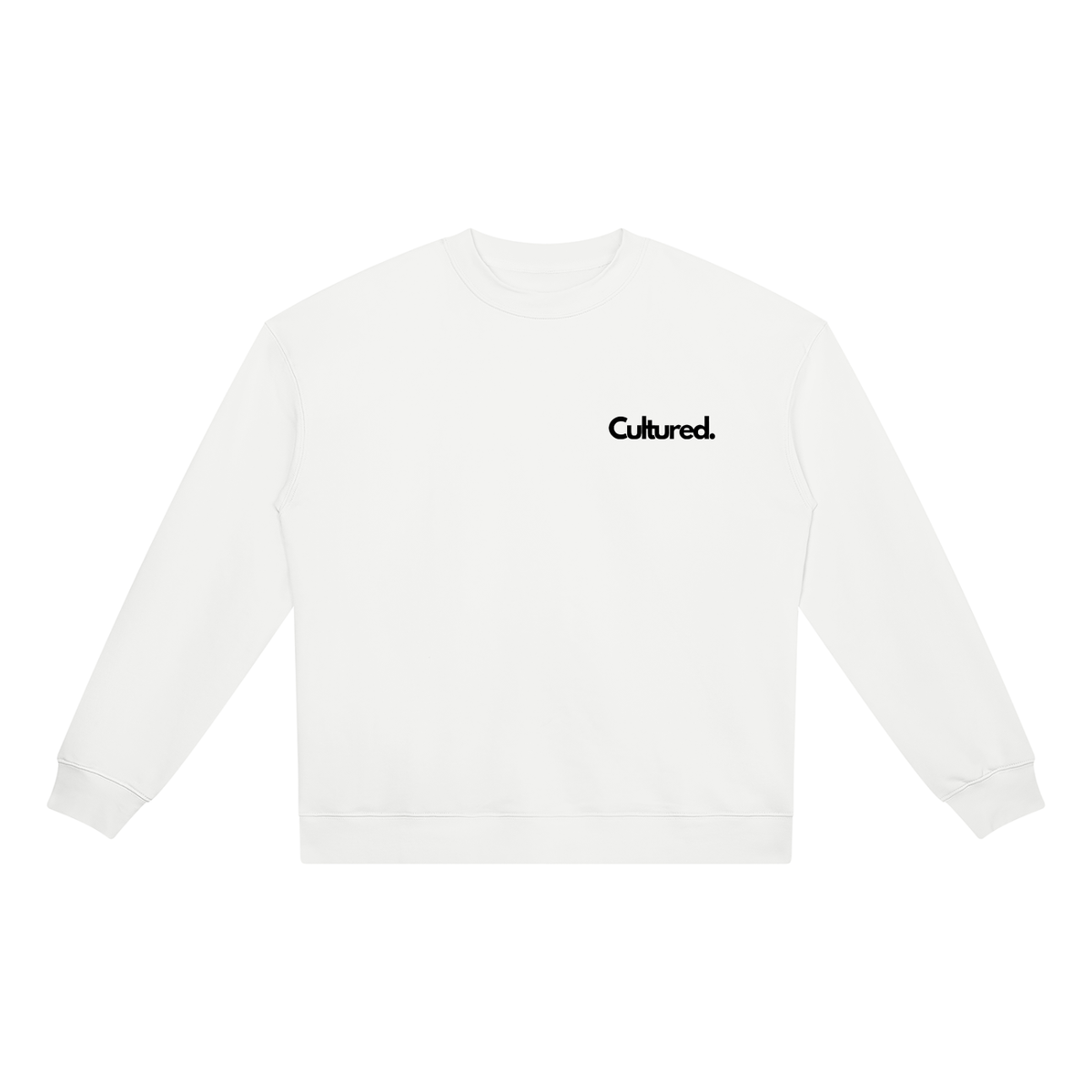 Cultured. Essential Crewneck Heavyweight Sweatshirt (Light Colors)