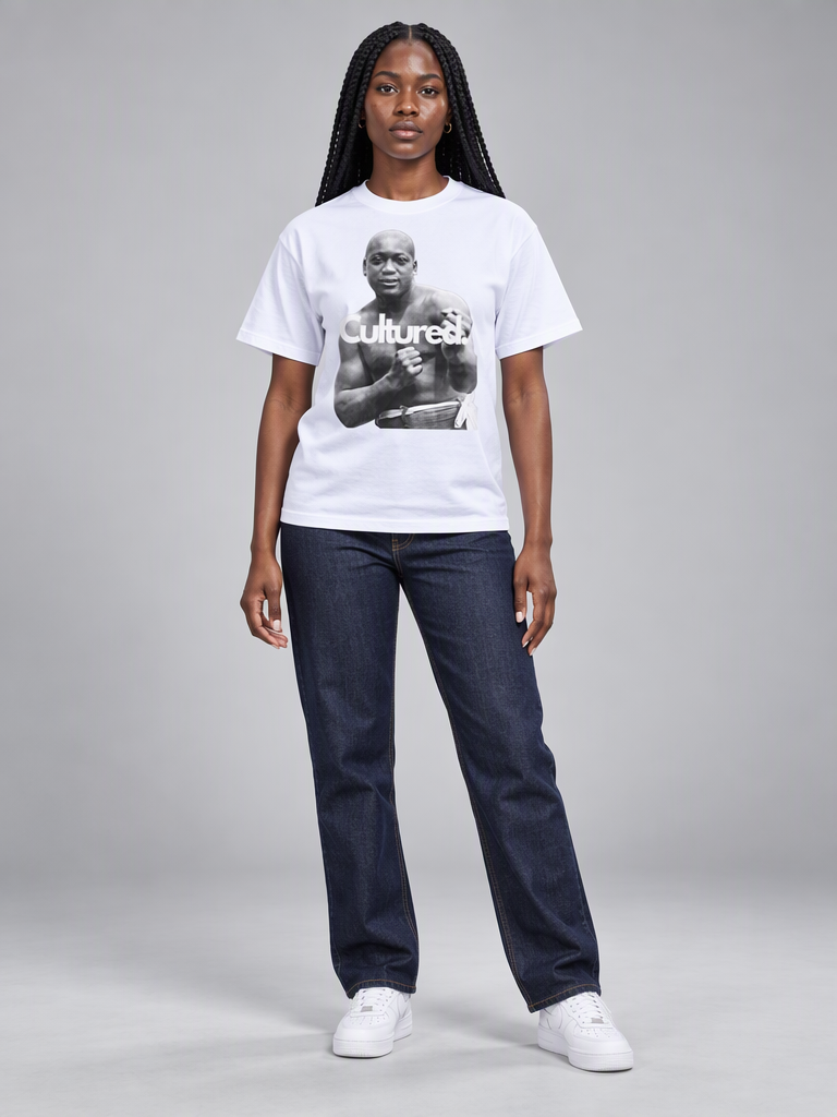 Cultured. Jack Johnson Heavyweight Boxing T-Shirt